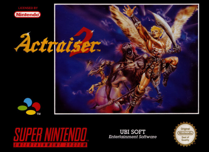 Front cover of ActRaiser 2 for Super Nintendo