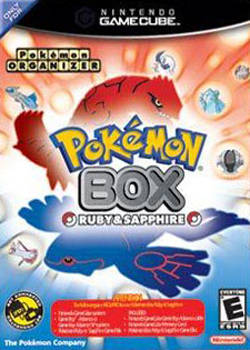Front cover of Pokémon Box: Ruby & Sapphire for Nintendo GameCube