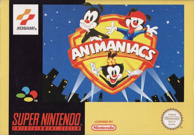 Front cover of Animaniacs for Super Nintendo