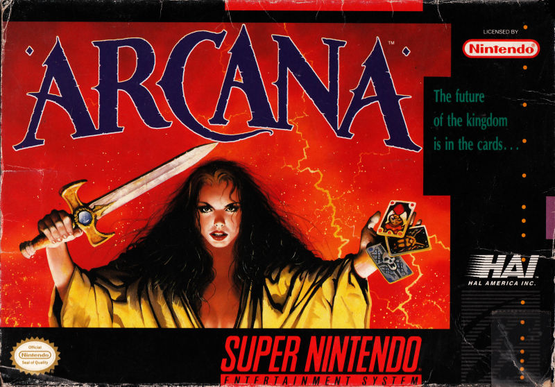 Front cover of Arcana for Super Nintendo