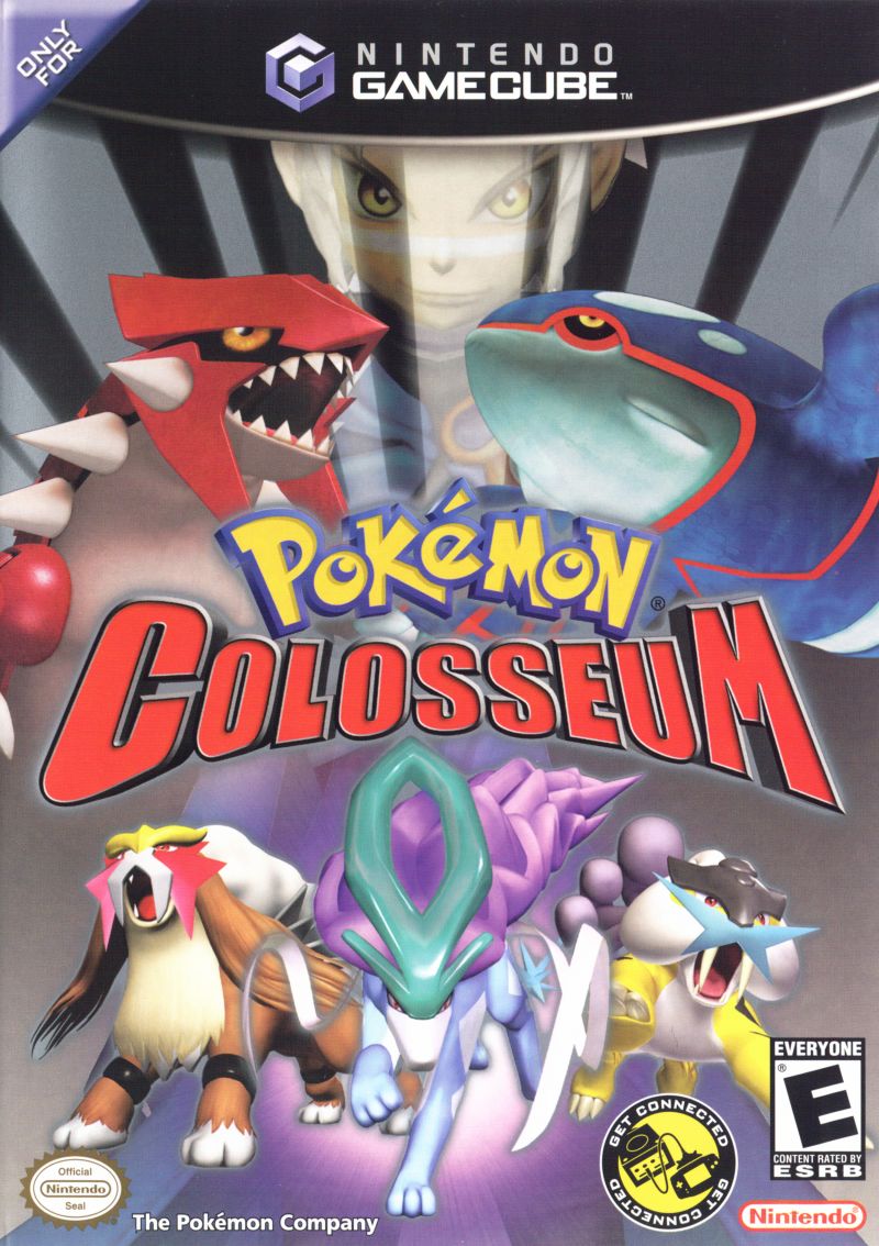 Front cover of Pokémon Colosseum for Nintendo GameCube