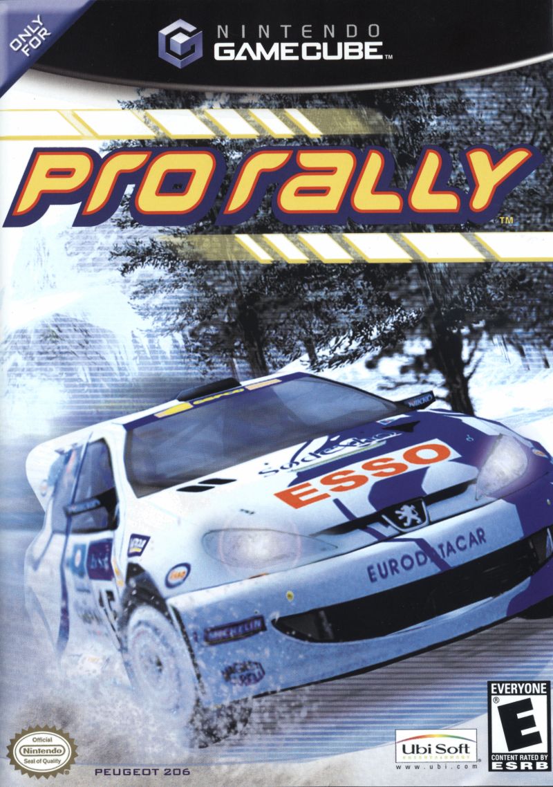 Front cover of Pro Rally for Nintendo GameCube