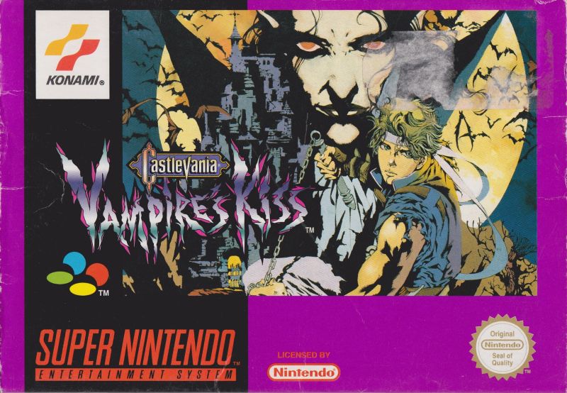 Front cover of Castlevania: Dracula X for Super Nintendo