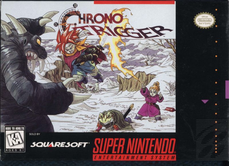 Front cover of Chrono Trigger for Super Nintendo