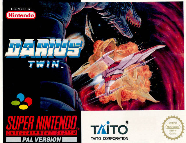 Front cover of Darius Twin for Super Nintendo