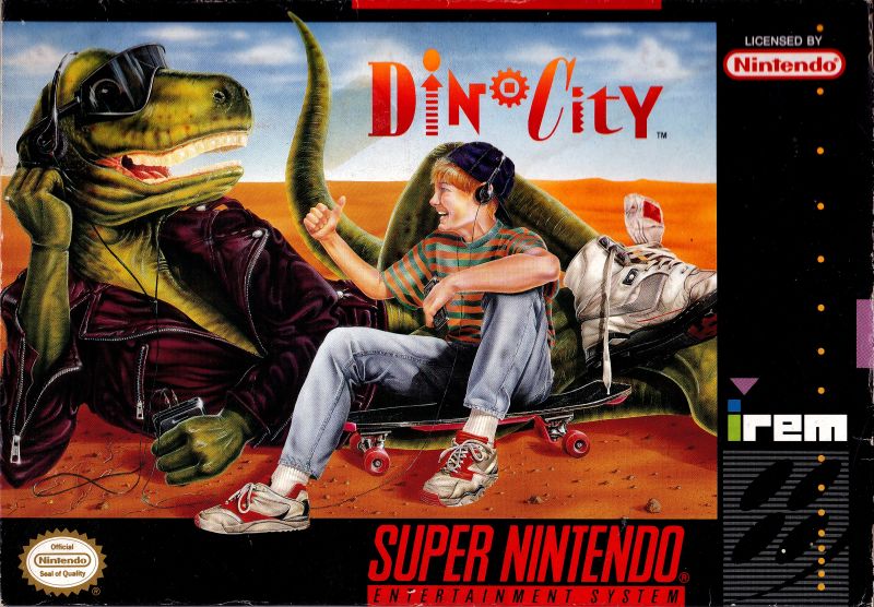 Front cover of DinoCity for Super Nintendo