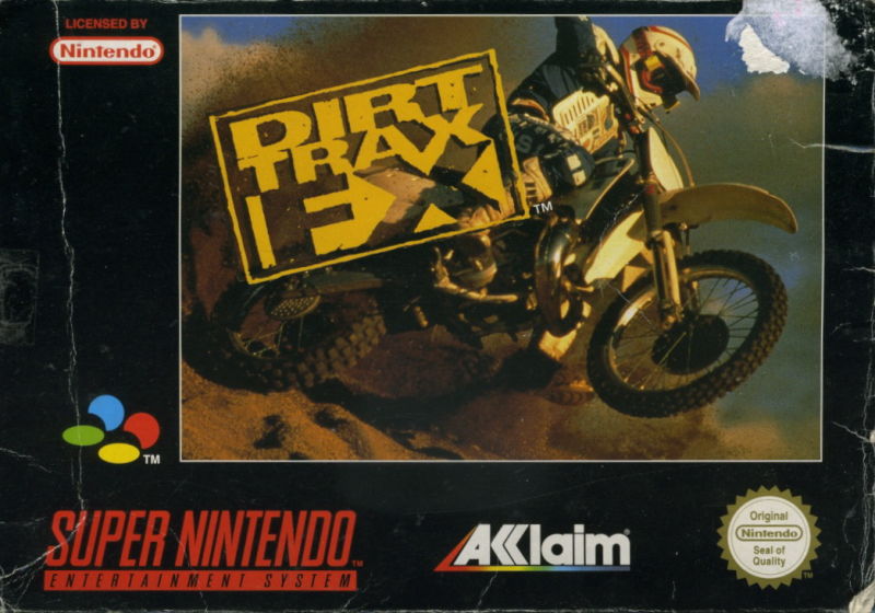 Front cover of Dirt Trax FX for Super Nintendo