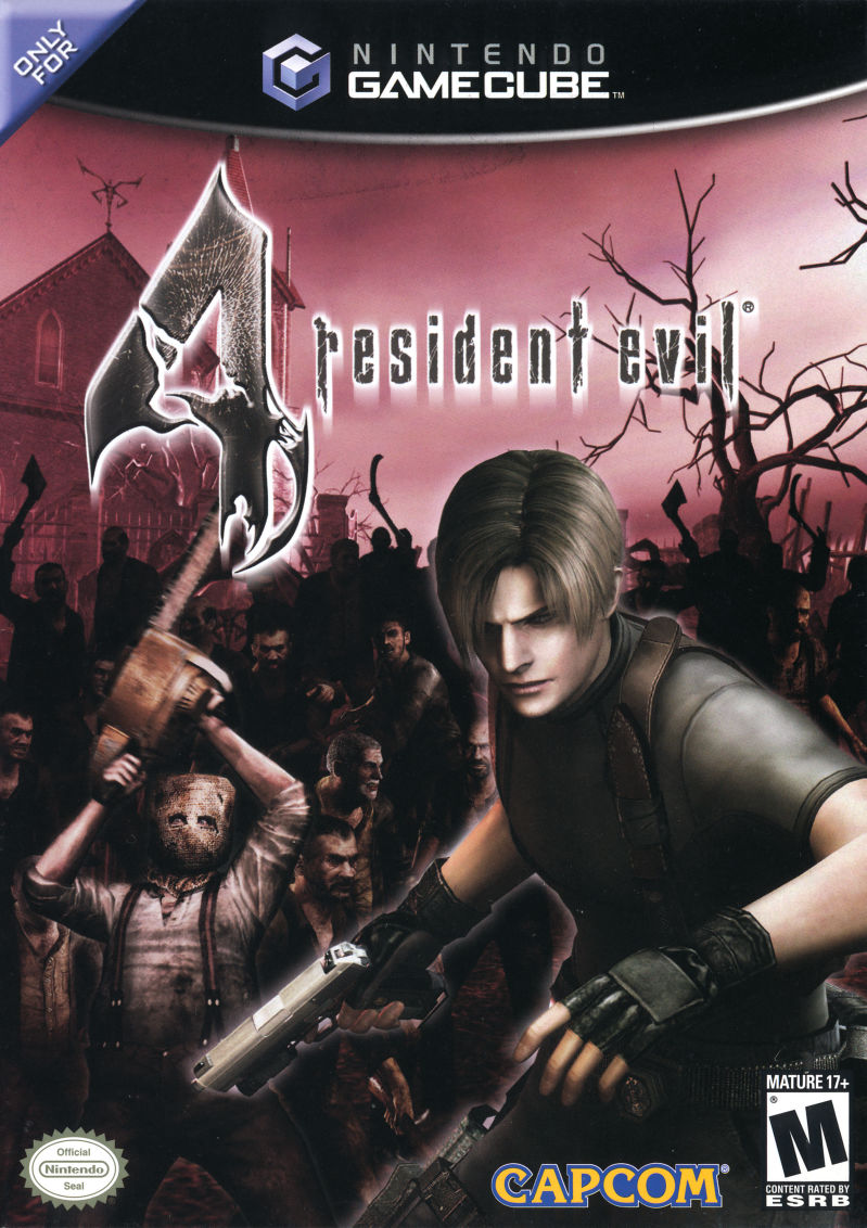 Front cover of Resident Evil 4 for Nintendo GameCube