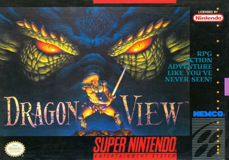 Front cover of Dragon View for Super Nintendo