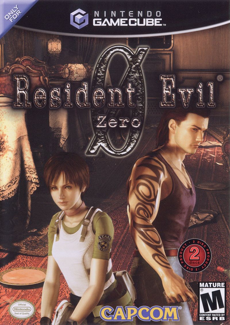 Front cover of Resident Evil 0 for Nintendo GameCube