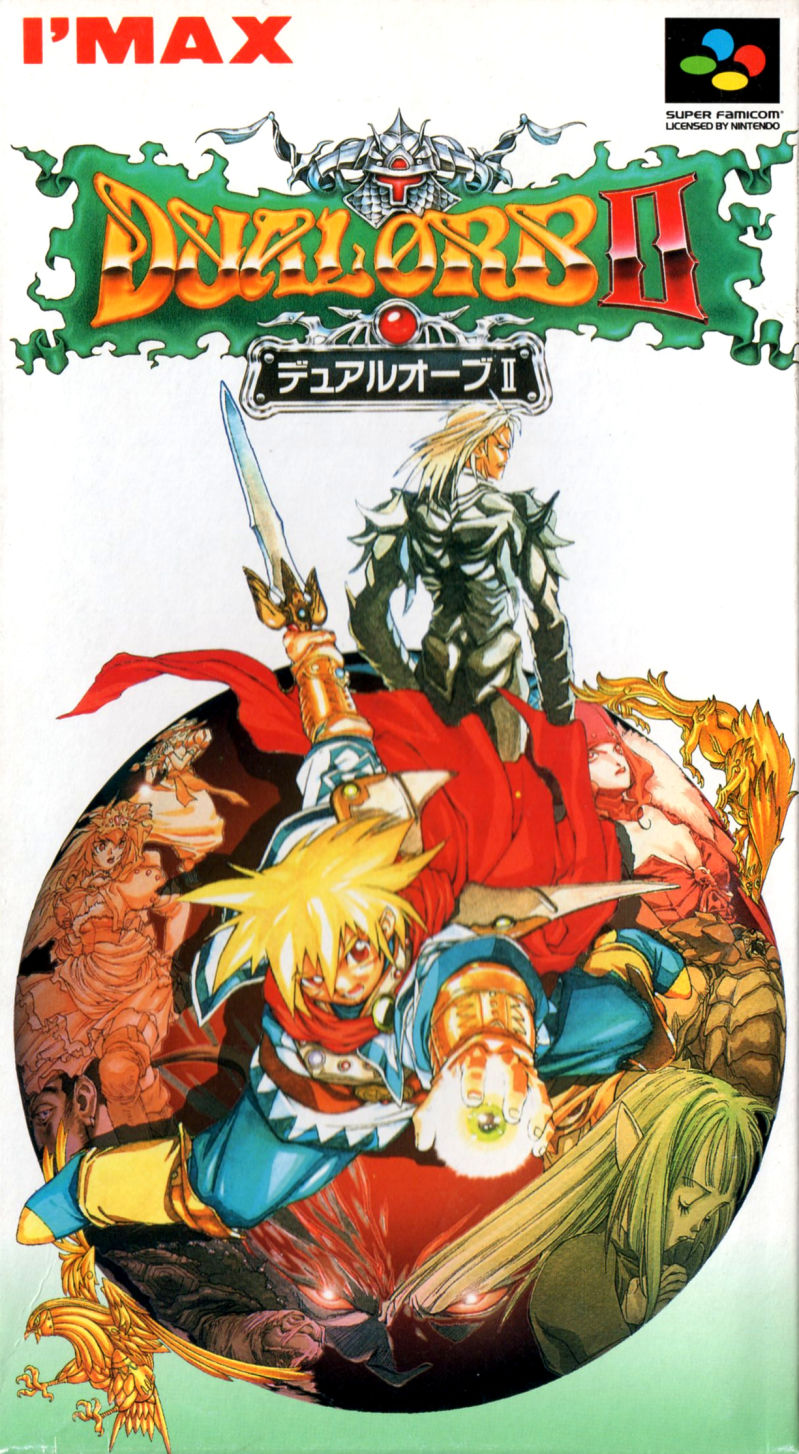 Front cover of Dual Orb II for Super Nintendo