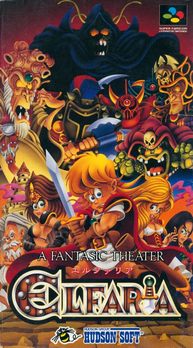 Front cover of Elfaria for Super Nintendo