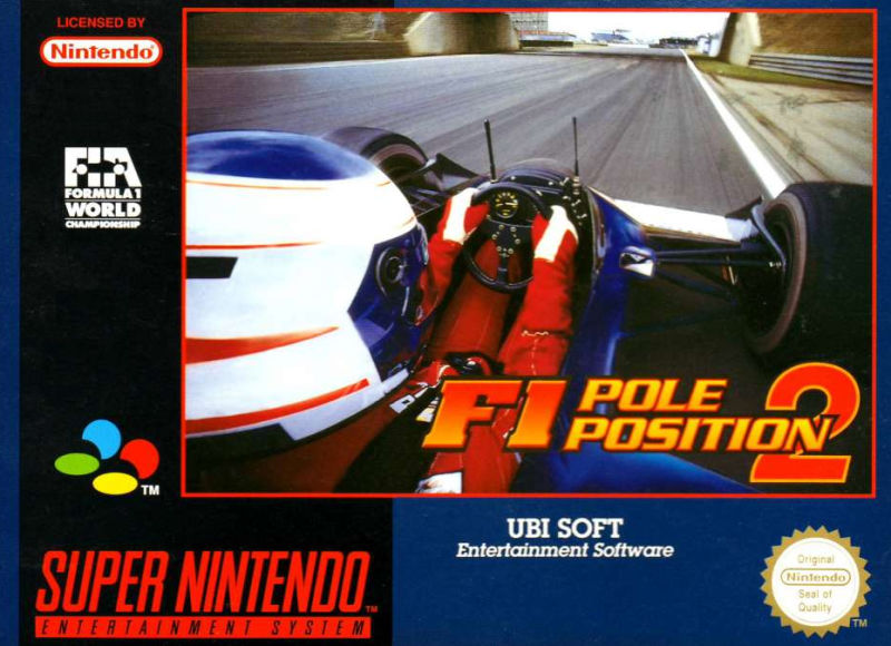 Front cover of F1 Pole Position 2 for Super Nintendo