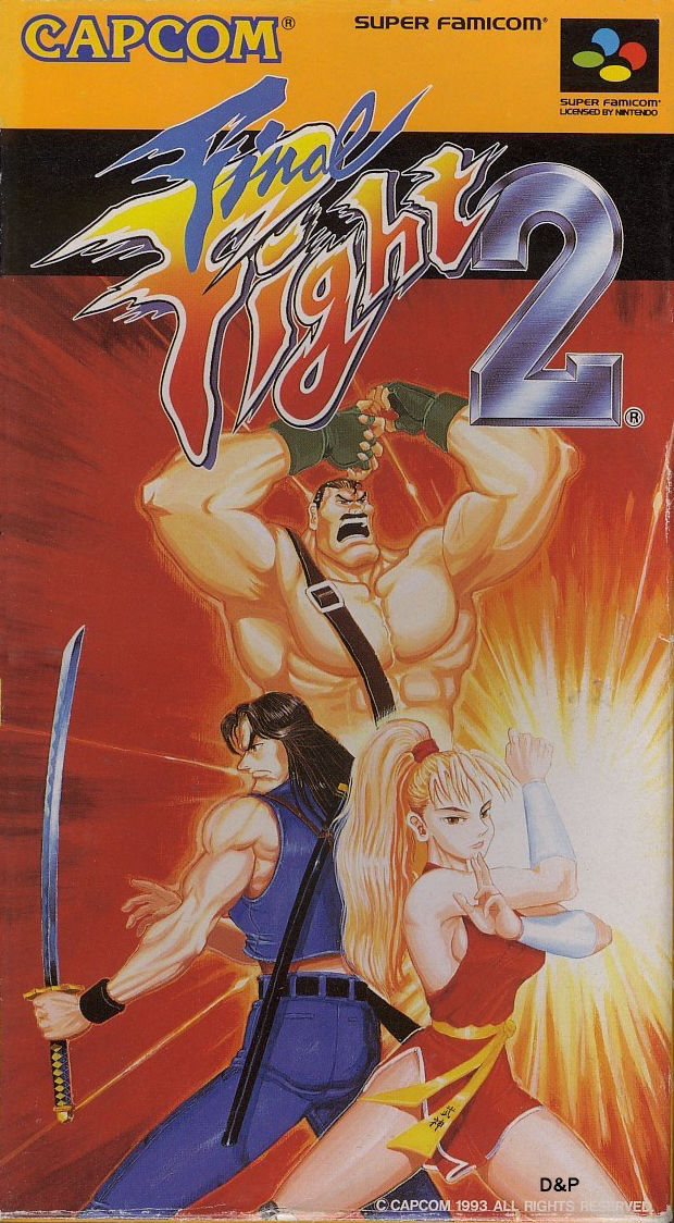 Front cover of Final Fight 2 for Super Nintendo