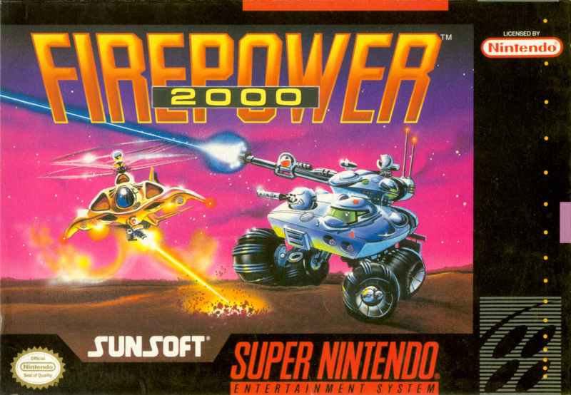 Front cover of Firepower 2000 for Super Nintendo
