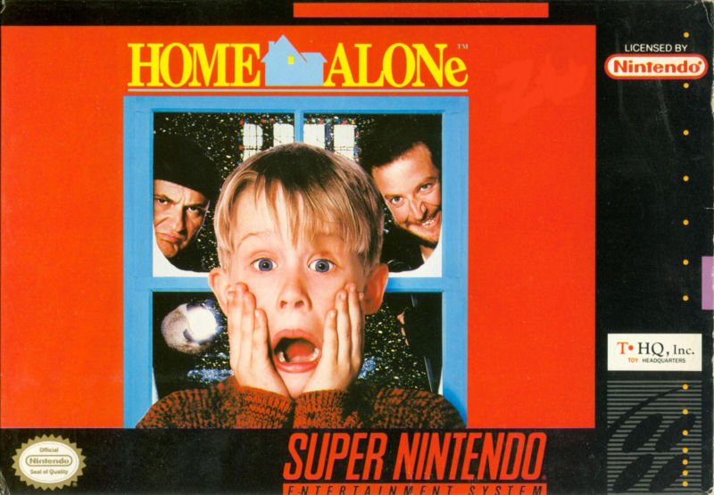Front cover of Home Alone for Super Nintendo