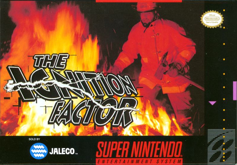 Front cover of The Ignition Factor for Super Nintendo