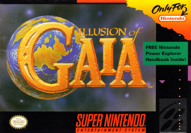 Front cover of Illusion of Gaia for Super Nintendo