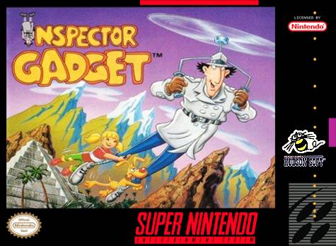 Front cover of Inspector Gadget for Super Nintendo