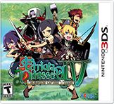 Front cover of Etrian Odyssey IV: Legends of the Titan for Nintendo 3DS