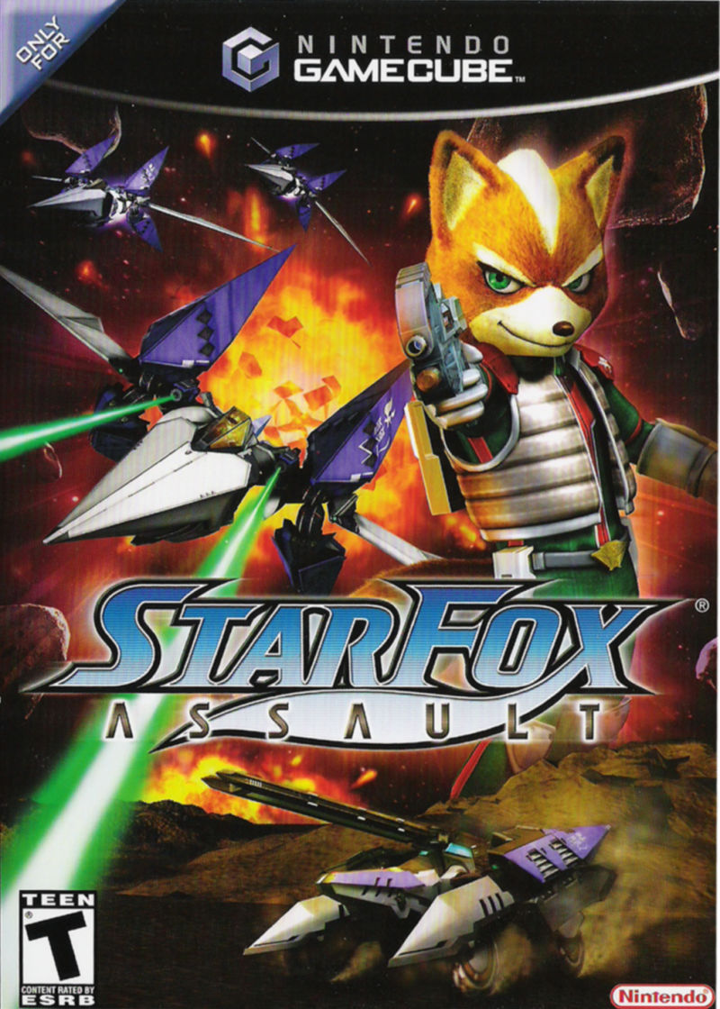 Front cover of Star Fox Assault for Nintendo GameCube