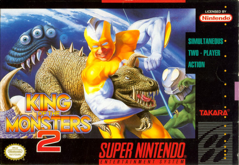 Front cover of King of the Monsters 2: The Next Thing for Super Nintendo
