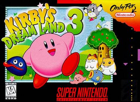 Front cover of Kirby's Dream Land 3 for Super Nintendo