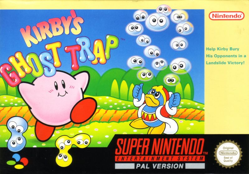 Front cover of Kirby's Avalanche for Super Nintendo