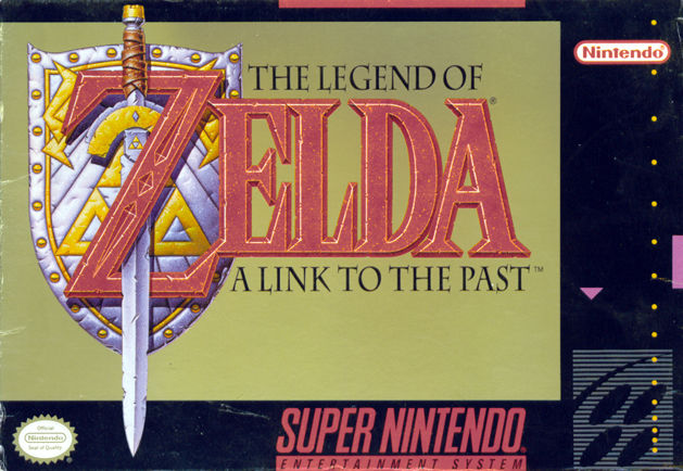 Front cover of The Legend of Zelda: A Link to the Past for Super Nintendo
