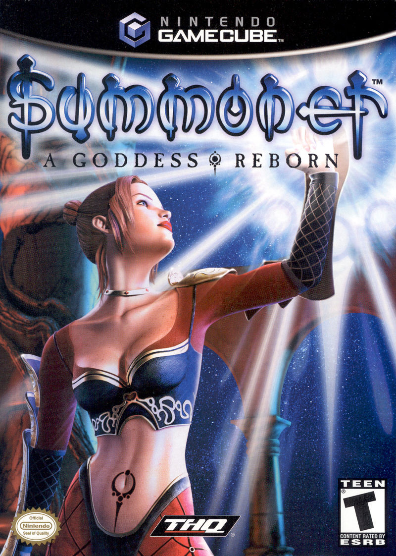 Front cover of Summoner: A Goddess Reborn for Nintendo GameCube
