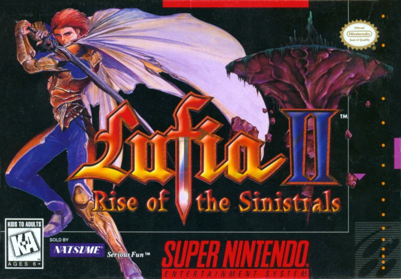 Front cover of Lufia II: Rise of the Sinistrals for Super Nintendo