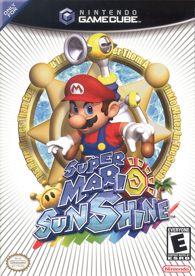 Front cover of Super Mario Sunshine for Nintendo GameCube