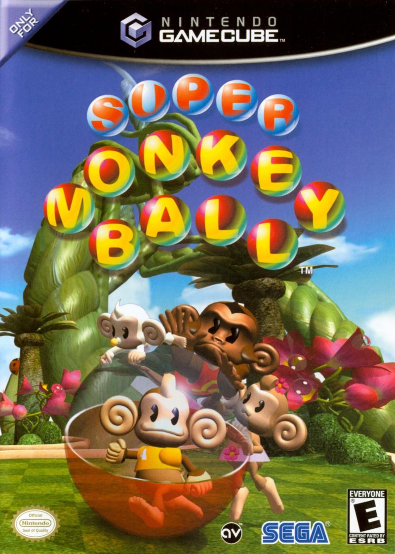 Front cover of Super Monkey Ball for Nintendo GameCube
