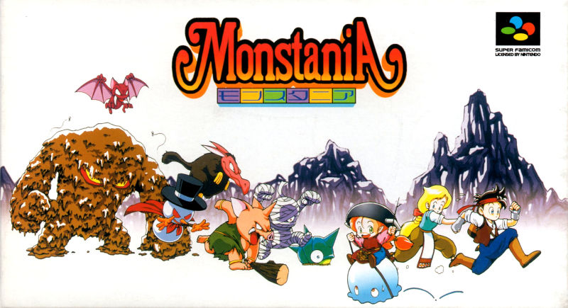 Front cover of Monstania for Super Nintendo