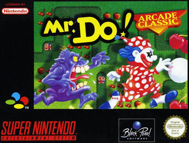 Front cover of Mr. Do! for Super Nintendo