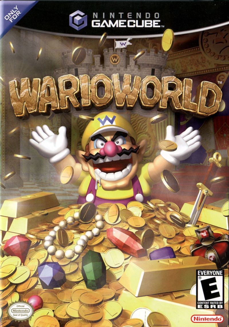 Front cover of Wario World for Nintendo GameCube