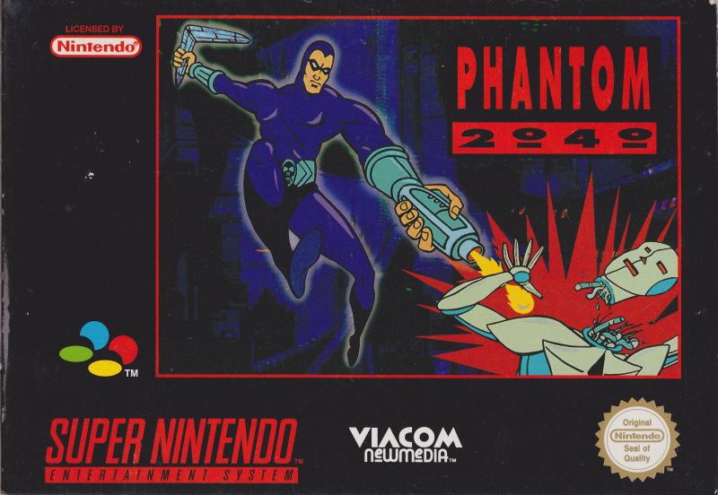 Front cover of Phantom 2040 for Super Nintendo