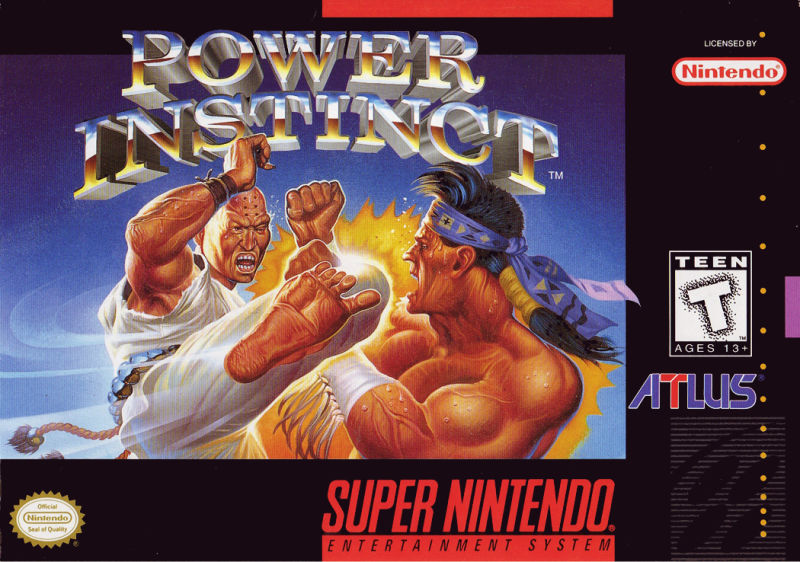 Front cover of Power Instinct for Super Nintendo