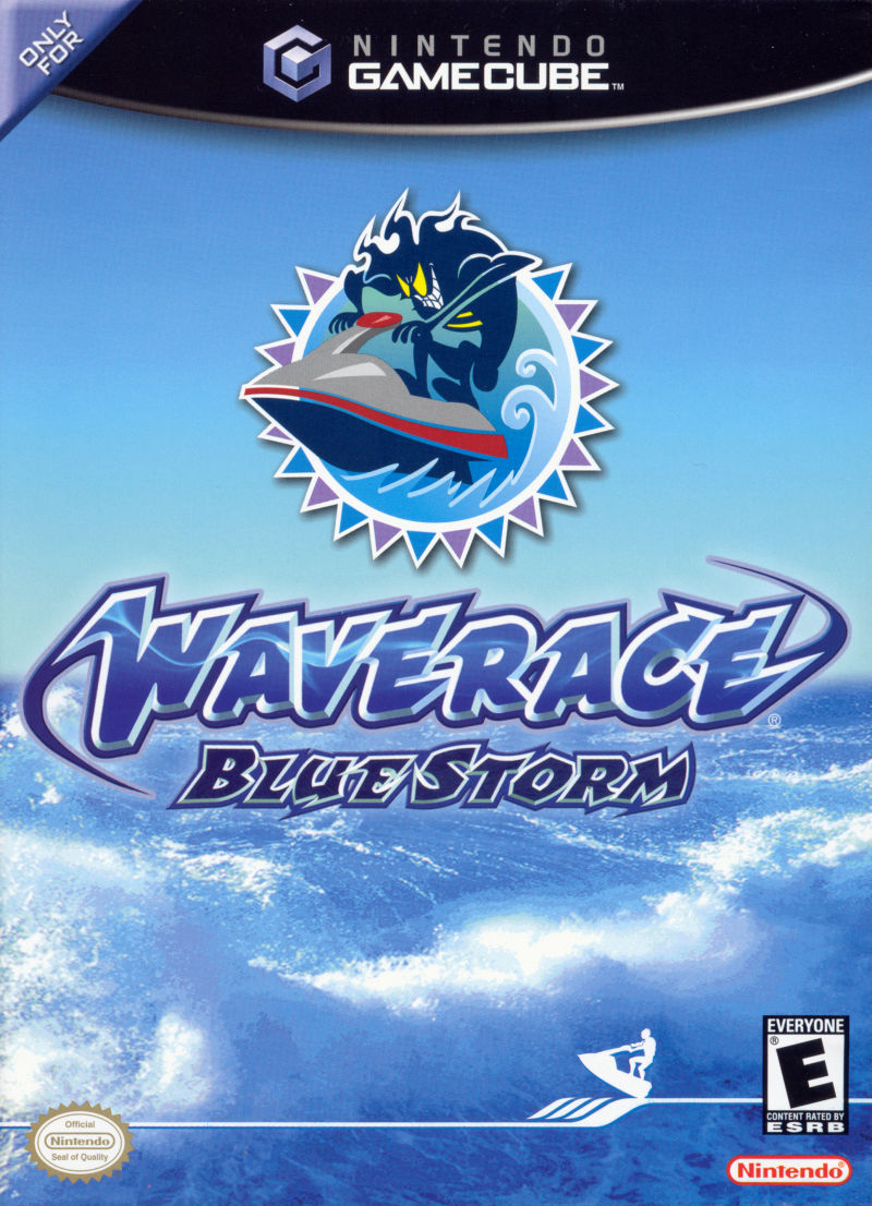 Front cover of Wave Race: Blue Storm for Nintendo GameCube