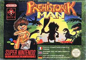 Front cover of Prehistorik Man for Super Nintendo