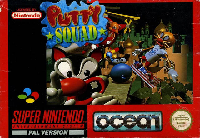 Front cover of Putty Squad for Super Nintendo