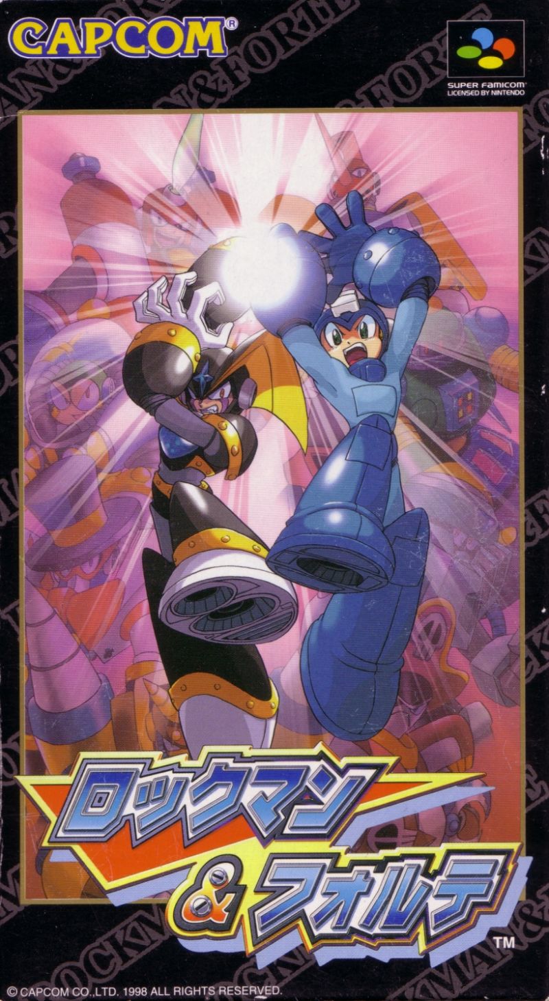 Front cover of Mega Man & Bass for Super Nintendo