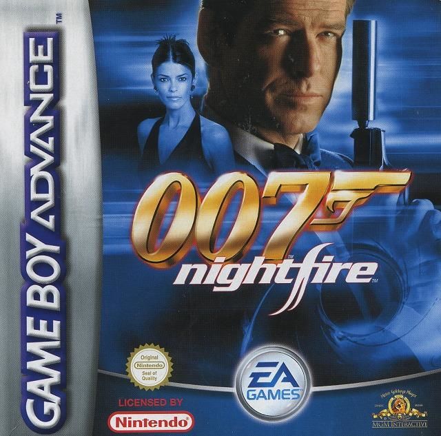 Front cover of 007: Nightfire for Game Boy Advance