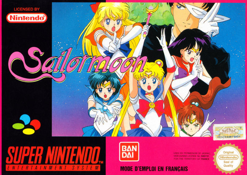 Front cover of Bishōjo Senshi Sailor Moon for Super Nintendo