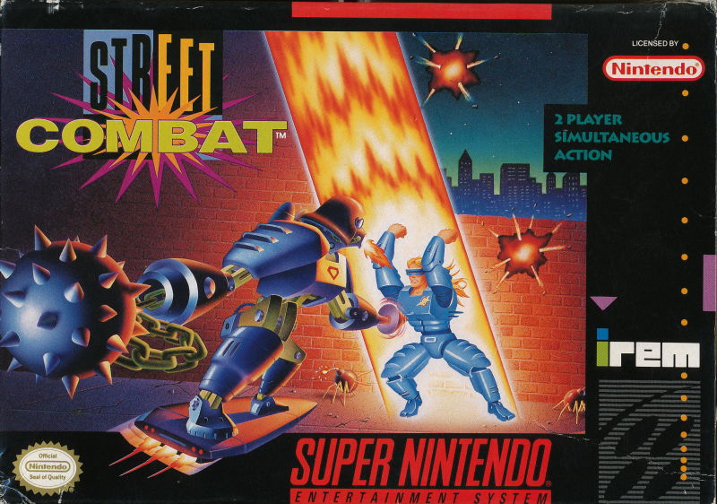 Front cover of Street Combat for Super Nintendo