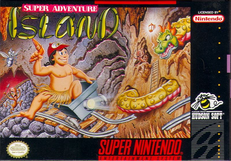 Front cover of Super Adventure Island for Super Nintendo