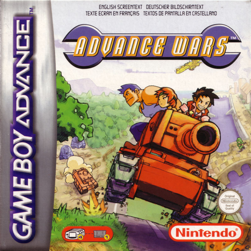 Front cover of Advance Wars for Game Boy Advance