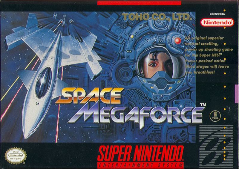 Front cover of Space Megaforce for Super Nintendo