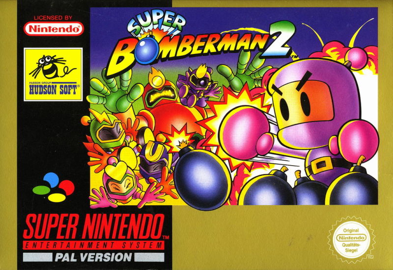 Front cover of Super Bomberman 2 for Super Nintendo