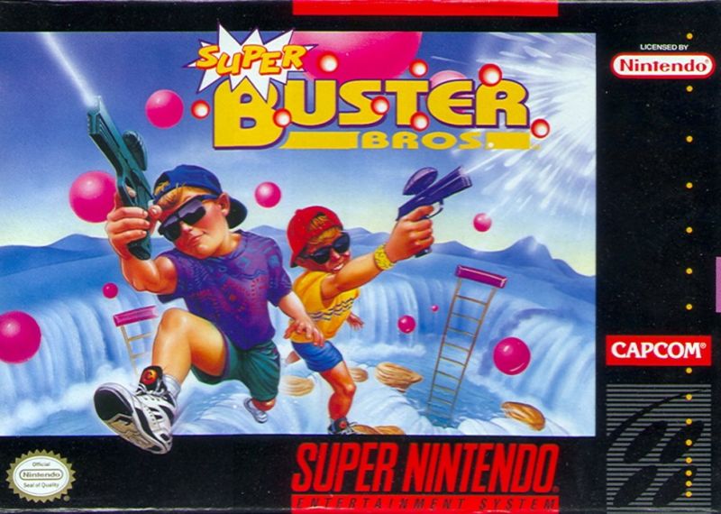 Front cover of Super Buster Bros. for Super Nintendo